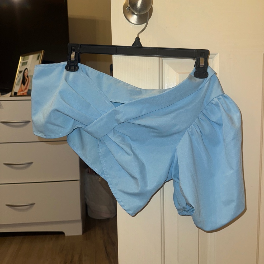 Women's Light Blue Shorts